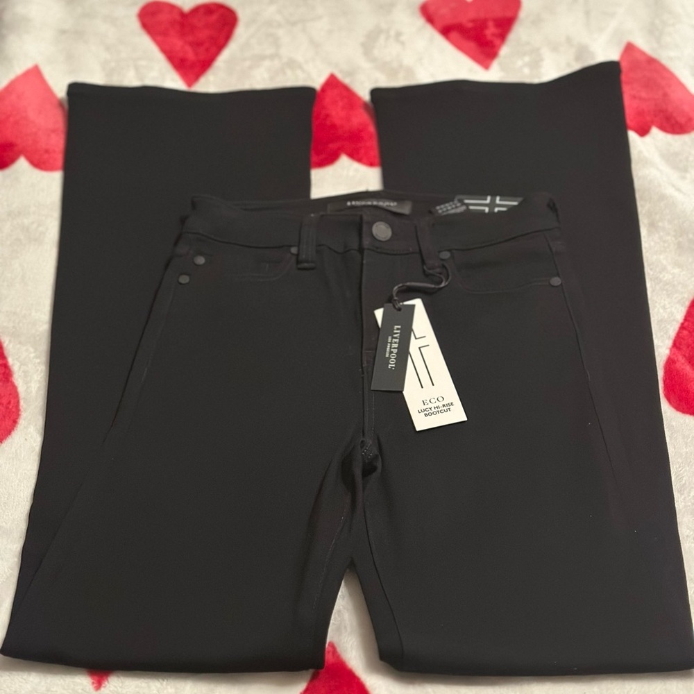 Liverpool Jeans Company Women's Black Boot Cut Jeans - Picture 4 of 14